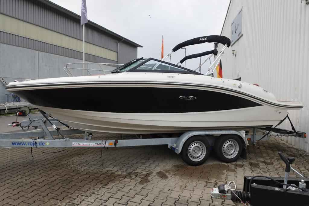Motorboot Sea Ray 190 SPXE inkl. Trailer & Bodenseezul. (RES.)