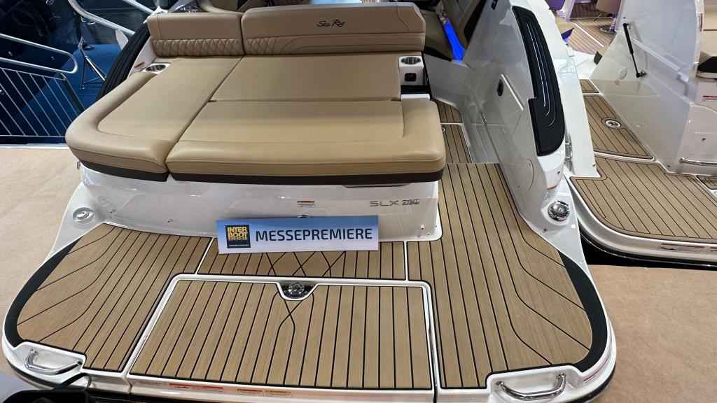 Motorboot Sea Ray SLX260E & Trailer mit LIEGEPLATZ (NEU auf Bestellung)