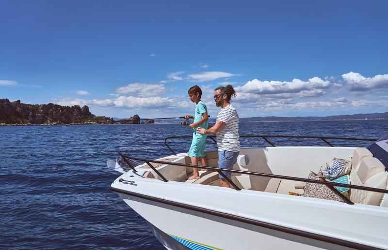 Motorboot Quicksilver Activ 805 Open, bis 250PS & Trailer (NEU auf Bestellung)