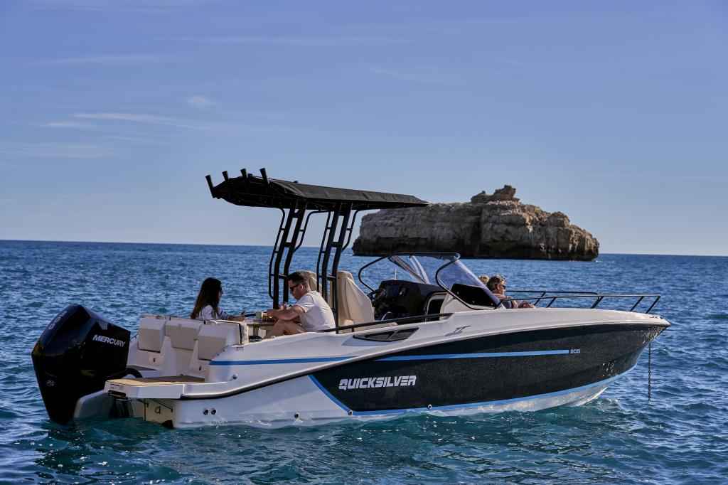 Motorboot Quicksilver Activ 805 Open, bis 250PS & Trailer (NEU auf Bestellung)