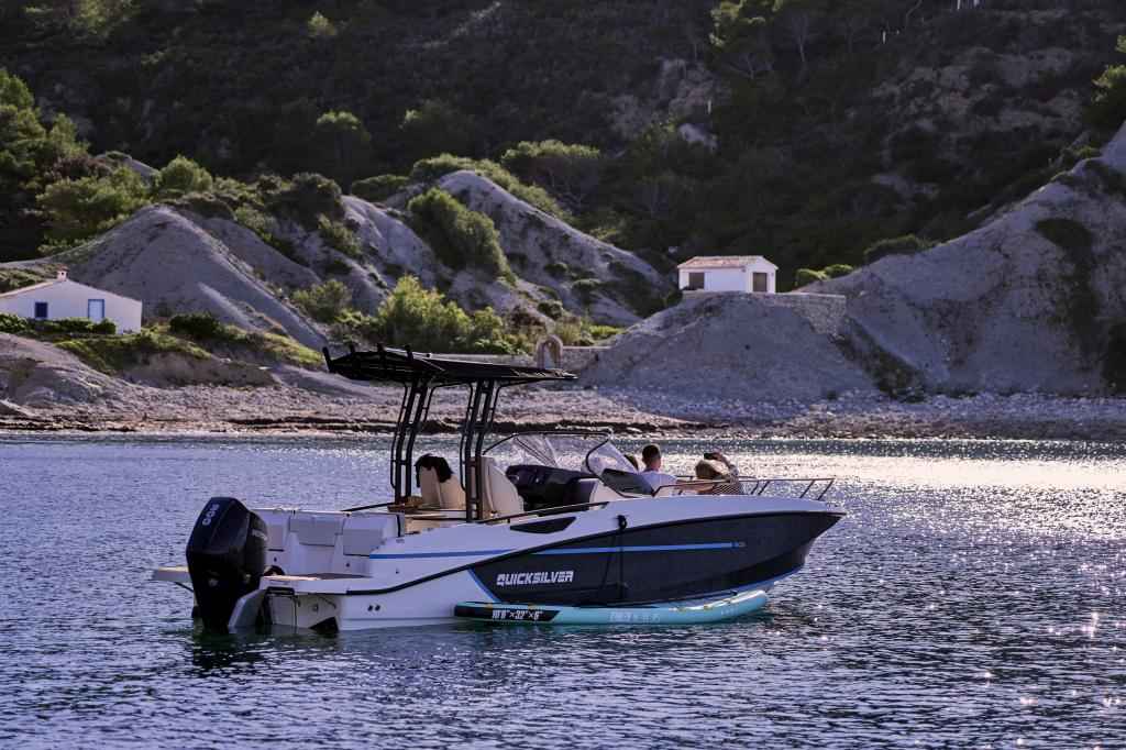 Motorboot Quicksilver Activ 805 Open, bis 250PS & Trailer (NEU auf Bestellung)
