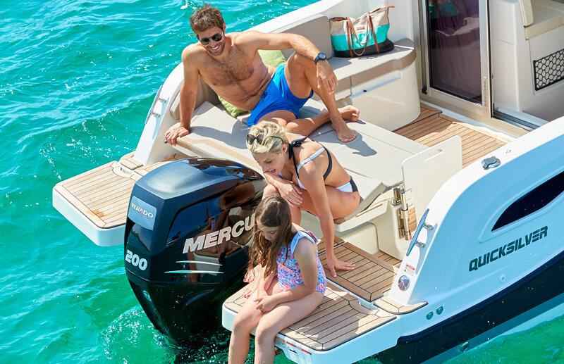 Motorboot Quicksilver Activ 805 Weekend, bis 250PS (NEU auf Bestellung)