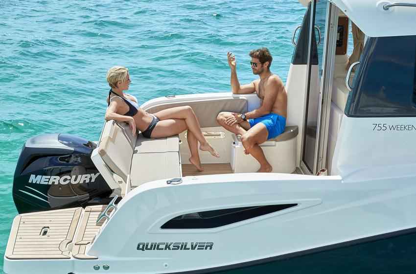 Motorboot Quicksilver Activ 805 Weekend, bis 250PS (NEU auf Bestellung)