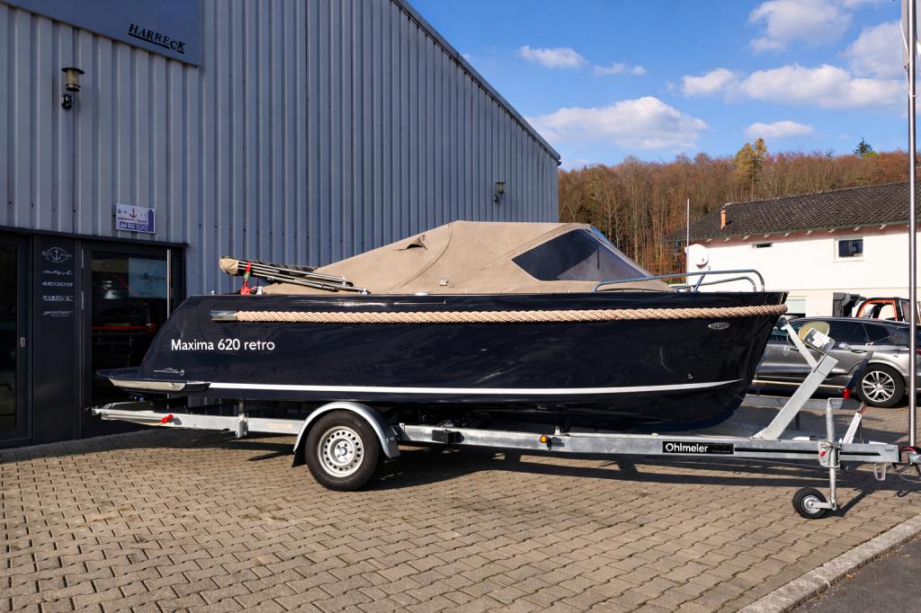 Motorboot Maxima 620 Retro MC inkl. Trailer & Bodenseezul. (1. Hand)