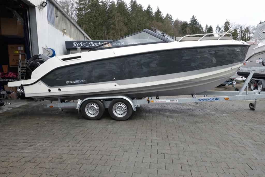 Motorboot Quicksilver Activ 675 Cruiser inkl. Trailer & Bodenseezul. (1. Hand) *RES.*
