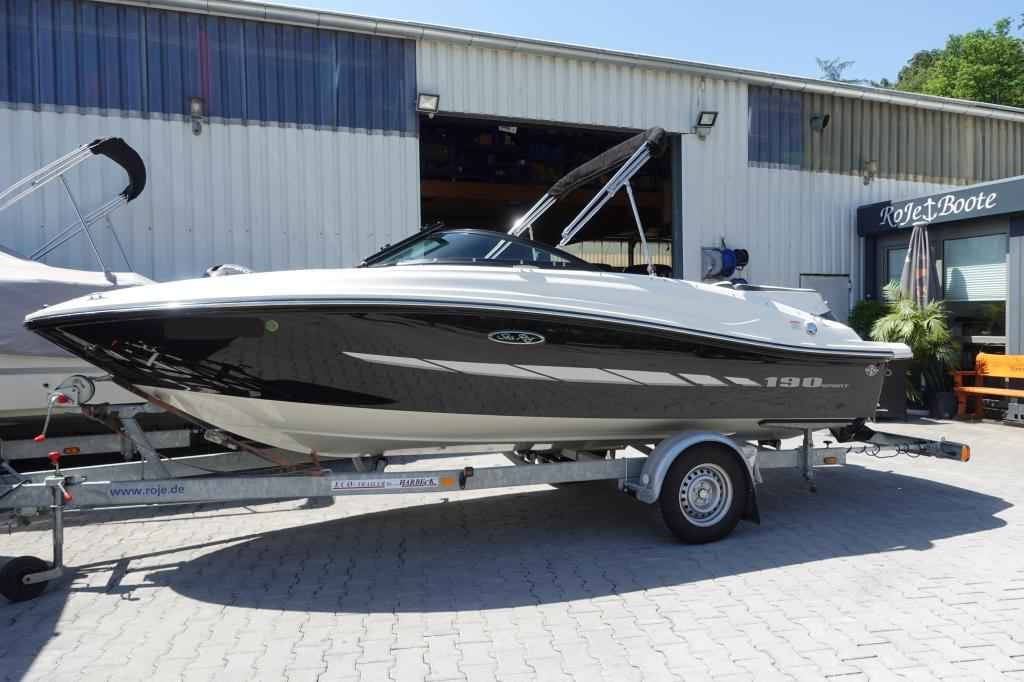 Motorboot Sea Ray 190 Sport & Trailer (2. Hand)