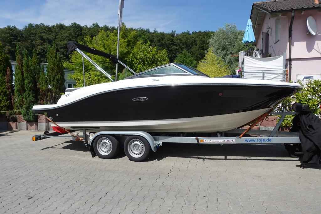 Motorboot Sea Ray 190 SPXE & Trailer (1. Hand)