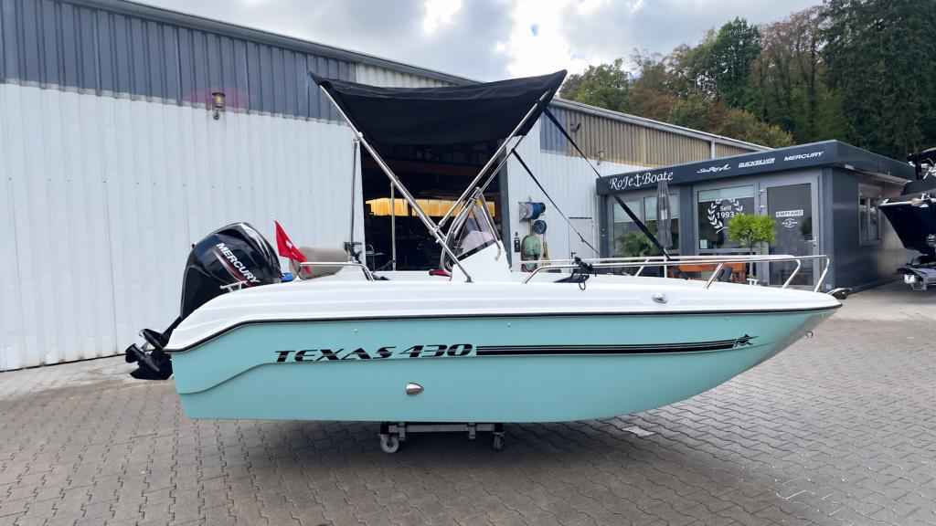 Motorboot Texas 430 Open inkl. Trailer (1. Hand)  Schweiz