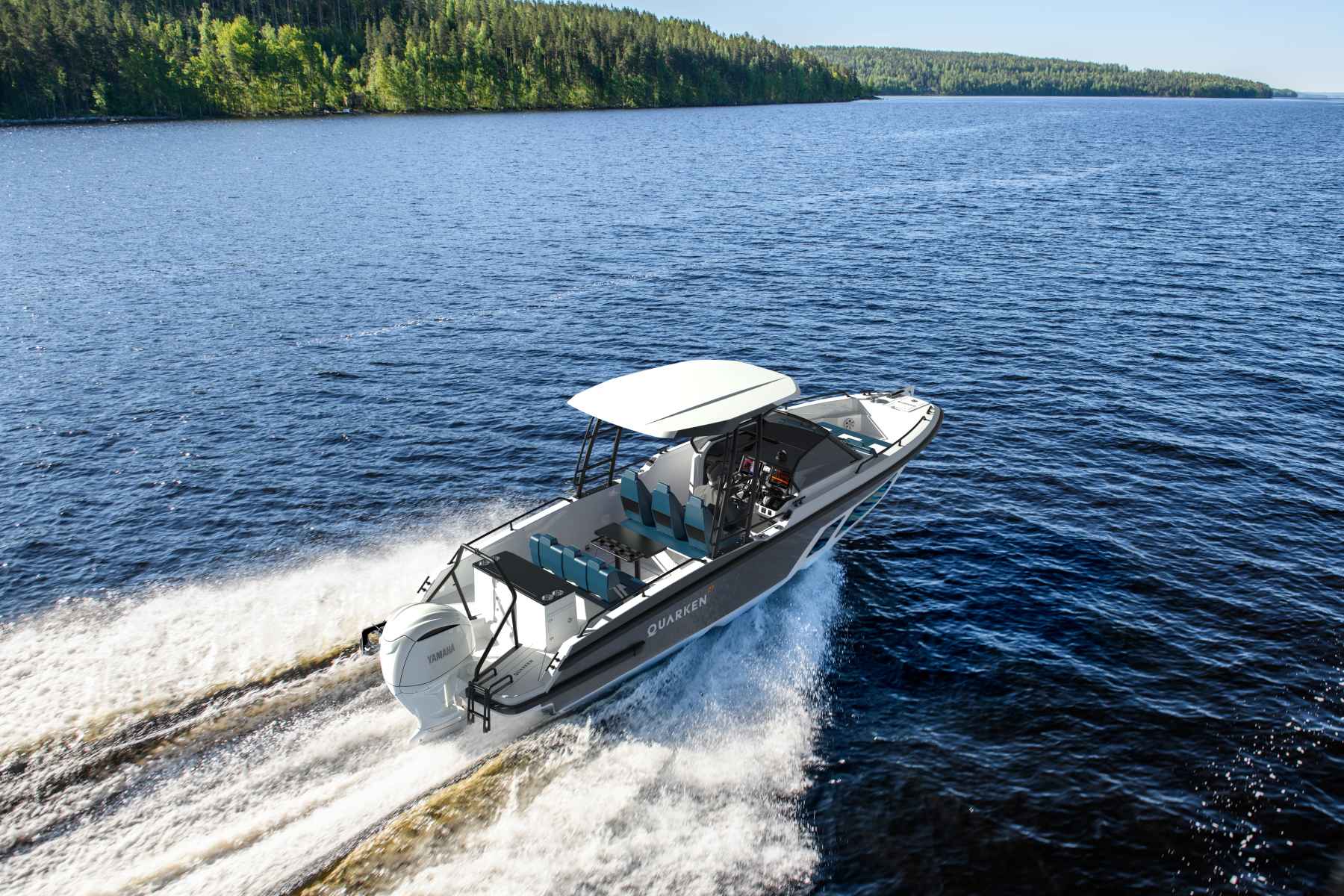 Motorboot Quarken 27 T-TOP V2 ONYX