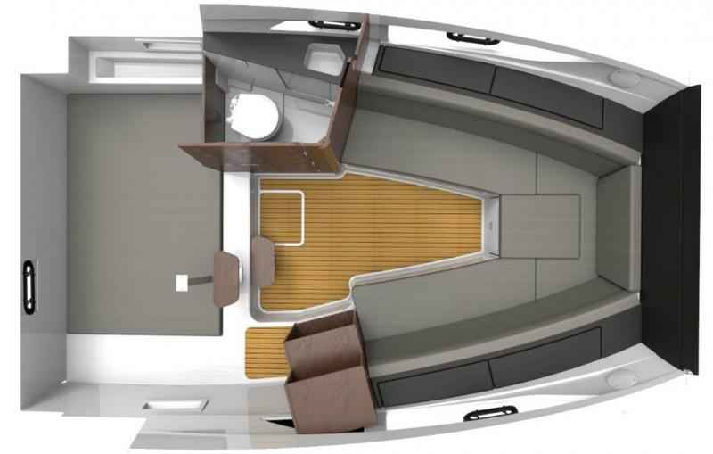 Motorboot Quicksilver Aktiv 875 Sundeck