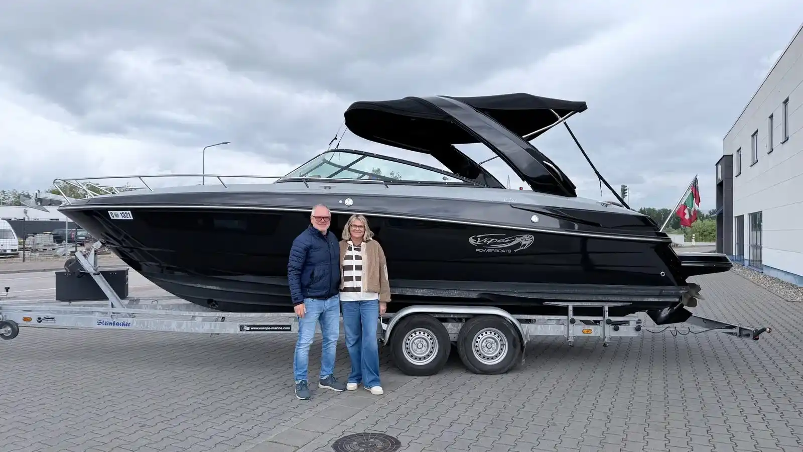 Motorboot Auster 740 CC