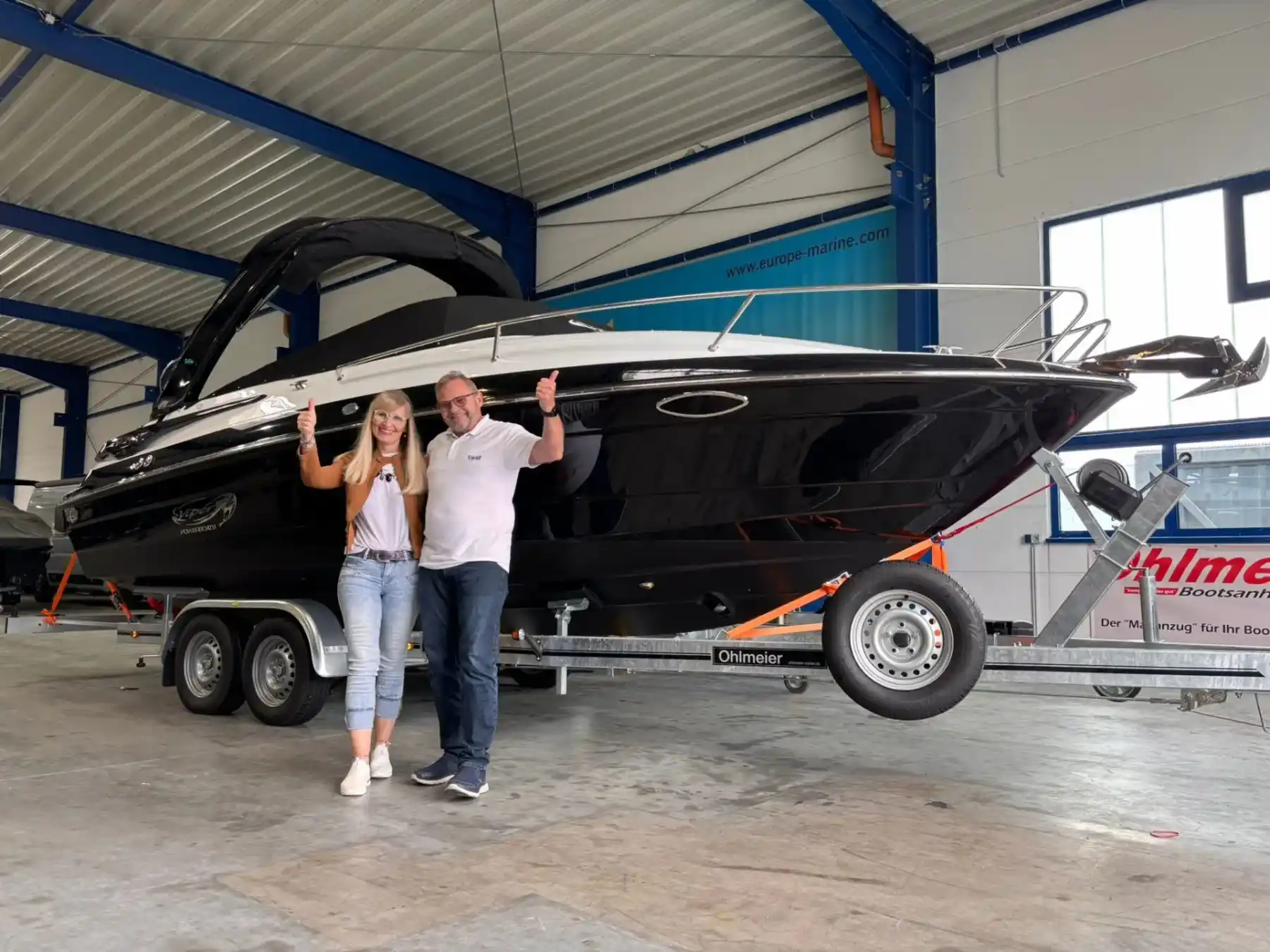 Motorboot Auster 740 CC