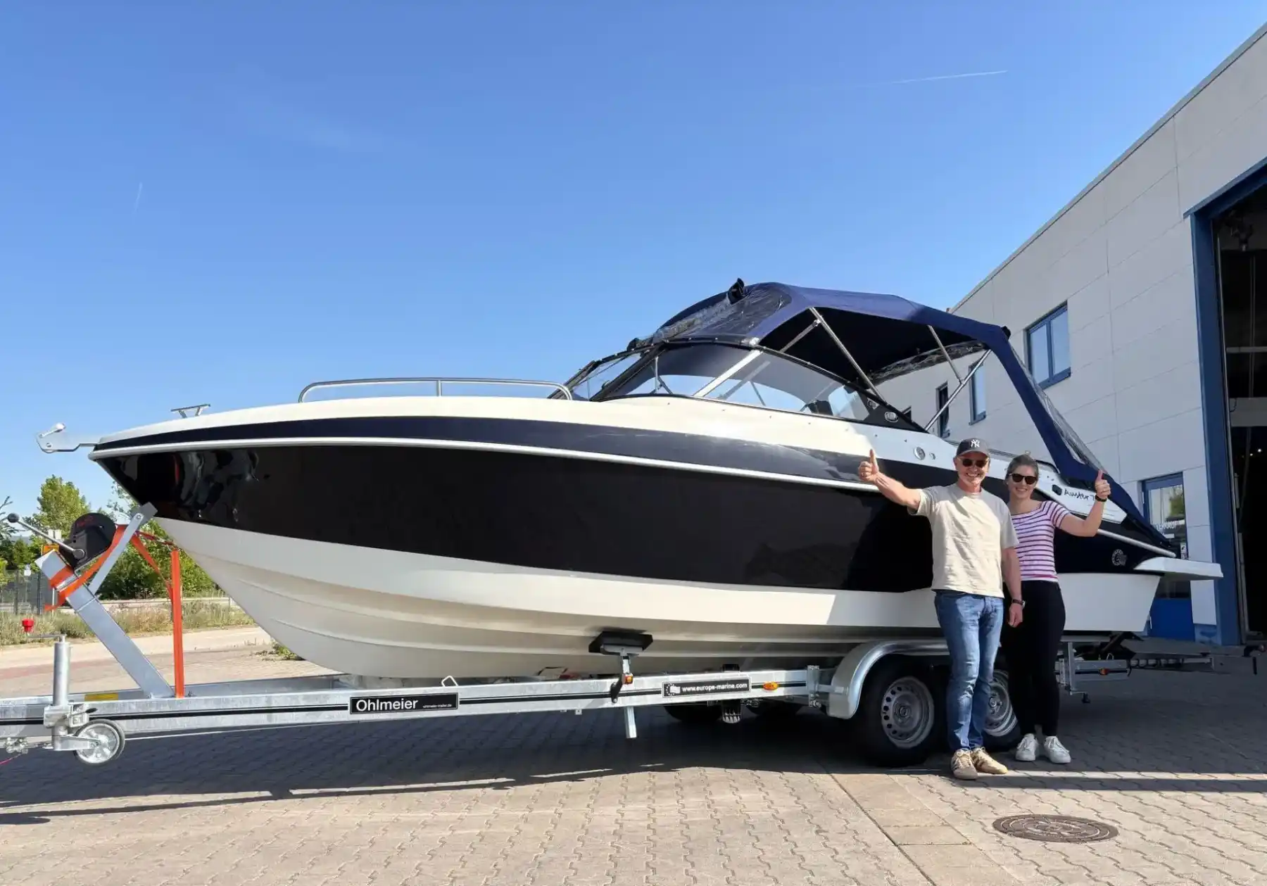 Motorboot Auster 740 CC