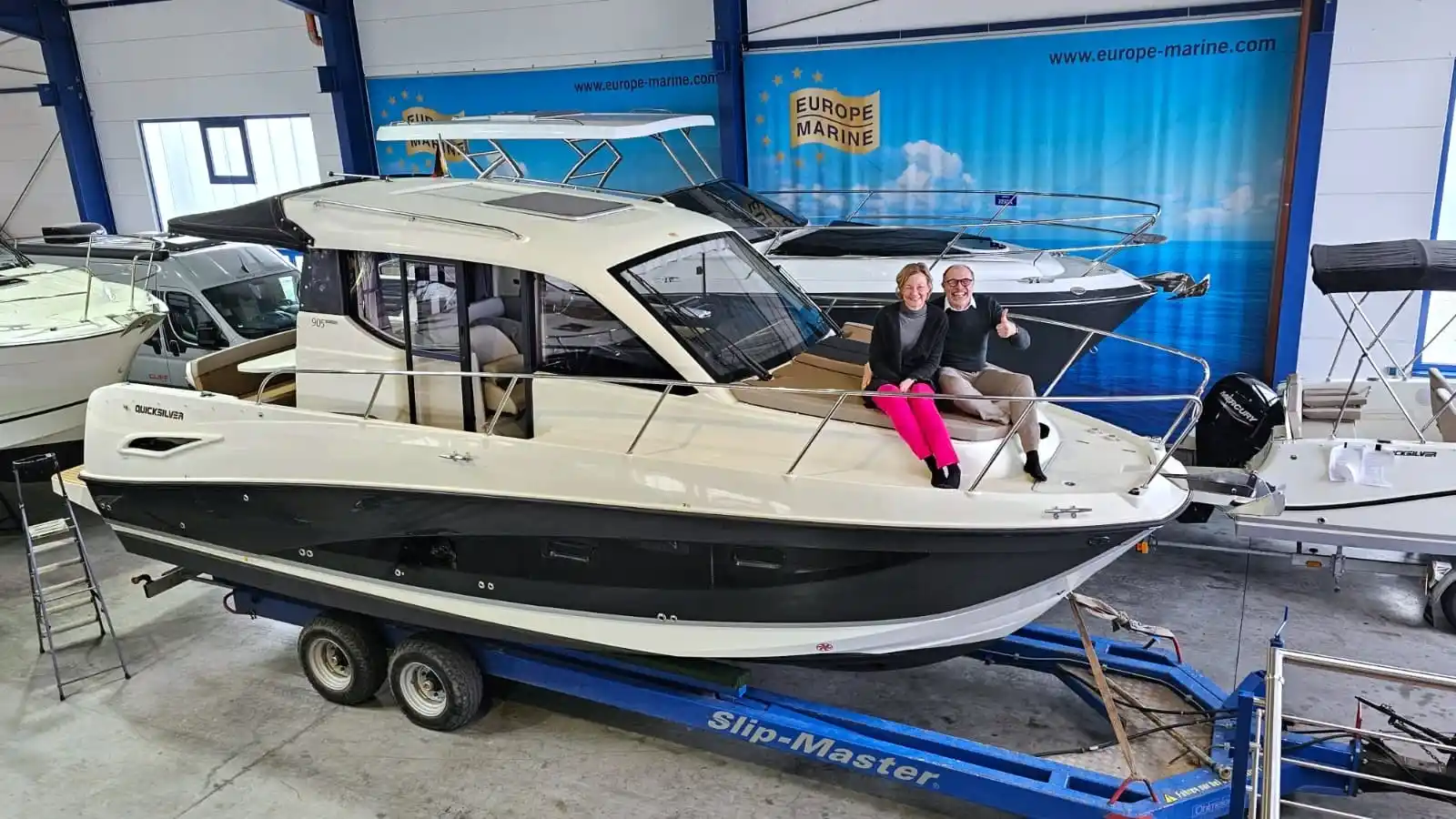 Motorboot Auster 740 CC