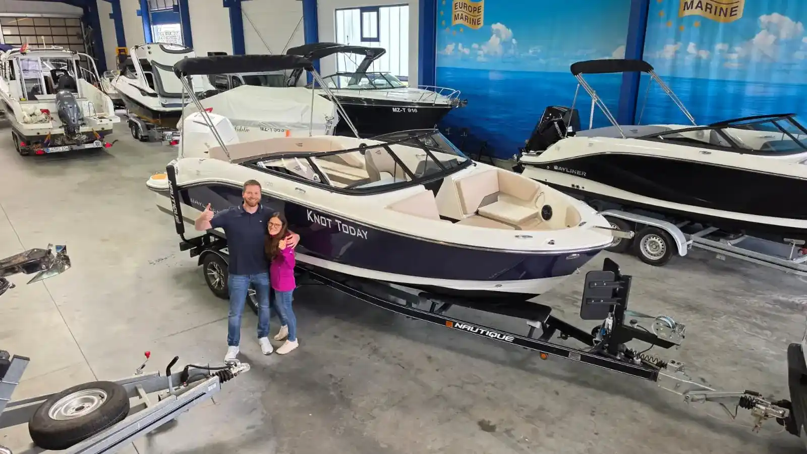 Motorboot Auster 740 CC