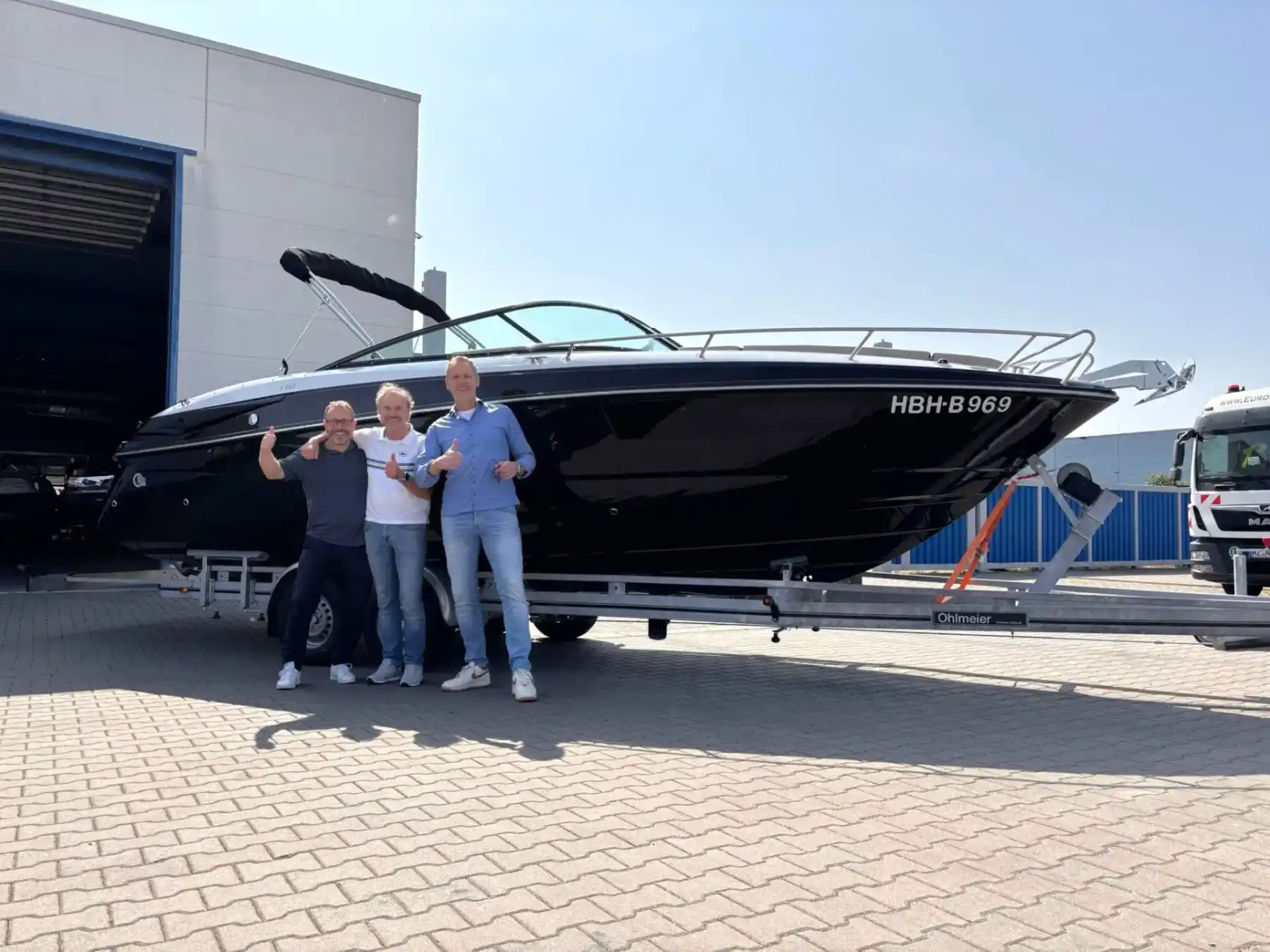 Motorboot Auster 740 CC