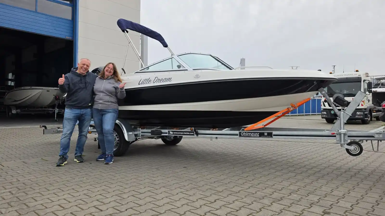 Motorboot Auster 740 CC