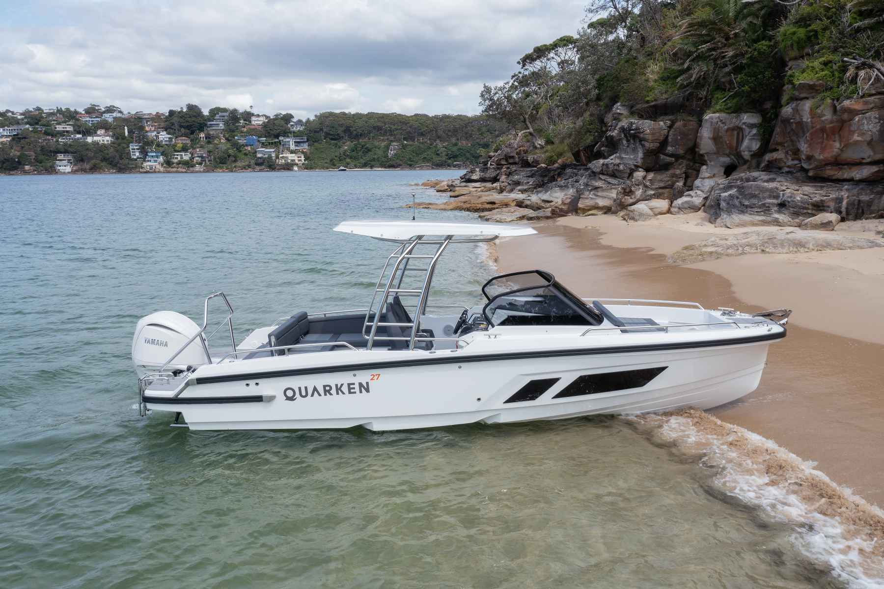 Motorboot Europe-Marine QUARKEN 27 T-TOP - Modell 2027