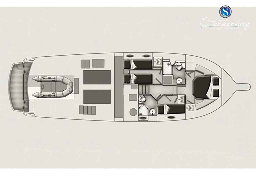 Motorboot Rivièra 4700 Sport Yacht