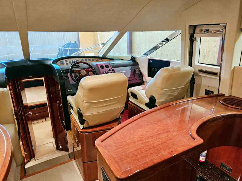 Motorboot Fairline Squadron 58 Fly