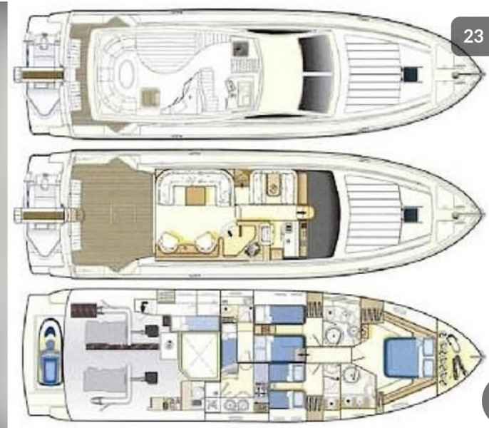 Motorboot Ferretti 57 Fly