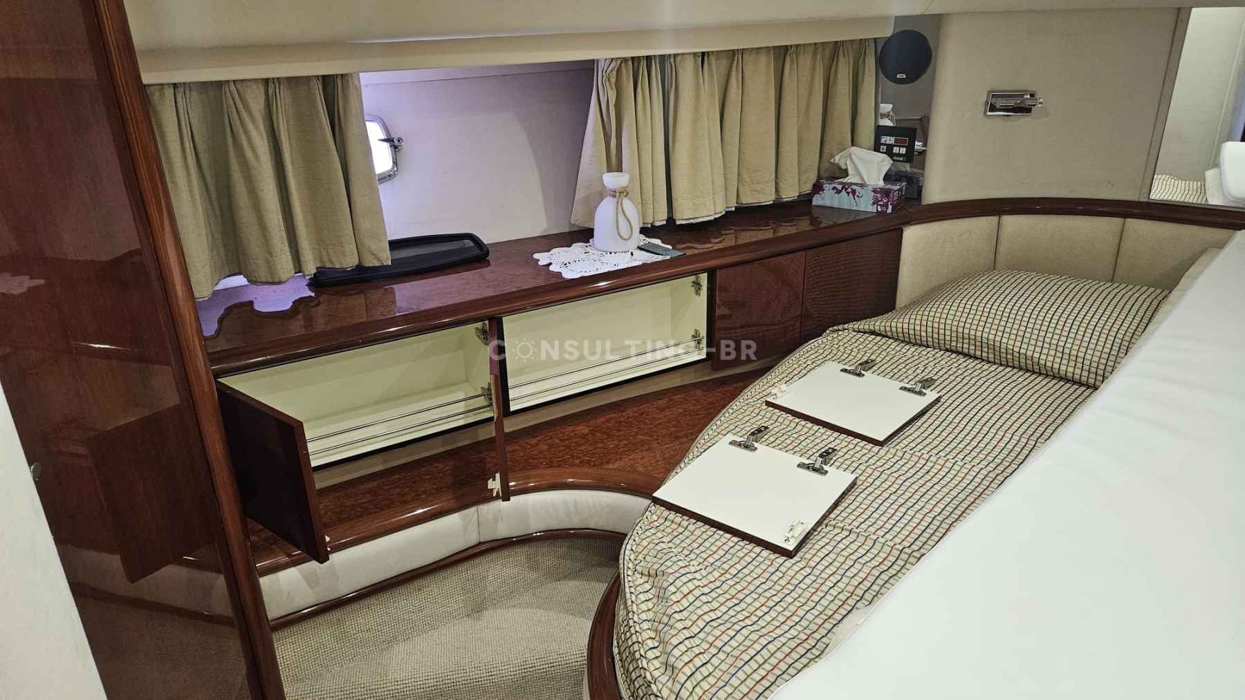 Motorboot Fairline Squadron 58