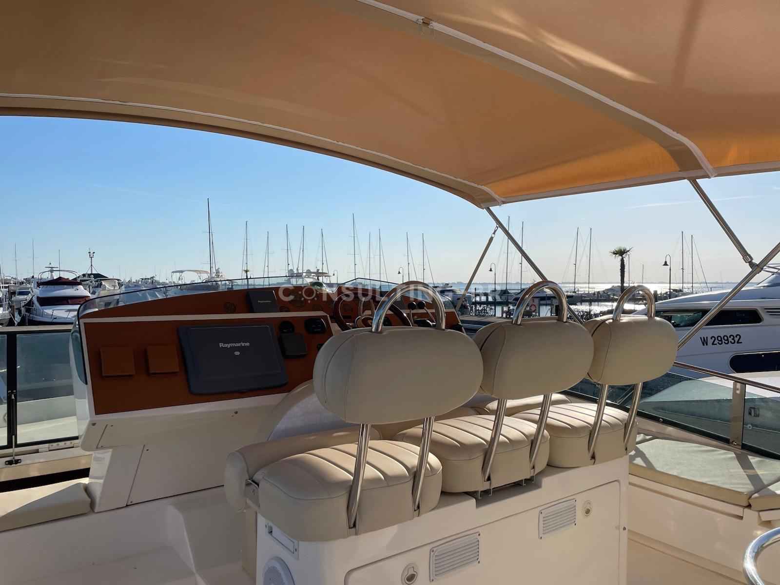 Motorboot Fairline Squadron 58
