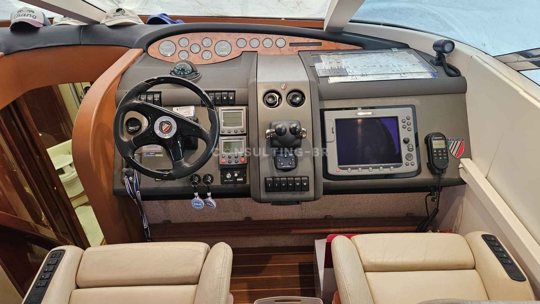 Motorboot Fairline Squadron 58