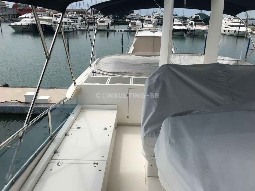 Motorboot Fairline Squadron 58