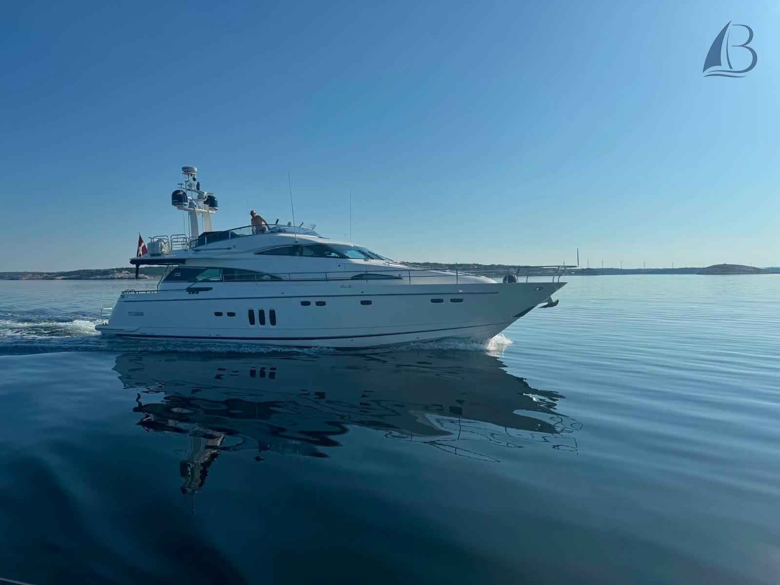 Motorboot Fairline Squadron 68