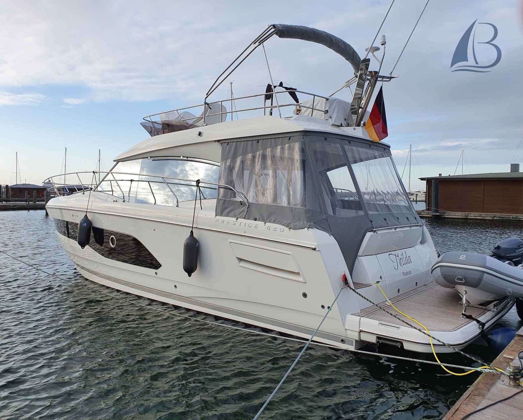 Motorboot Jeanneau Prestige 420 Fly