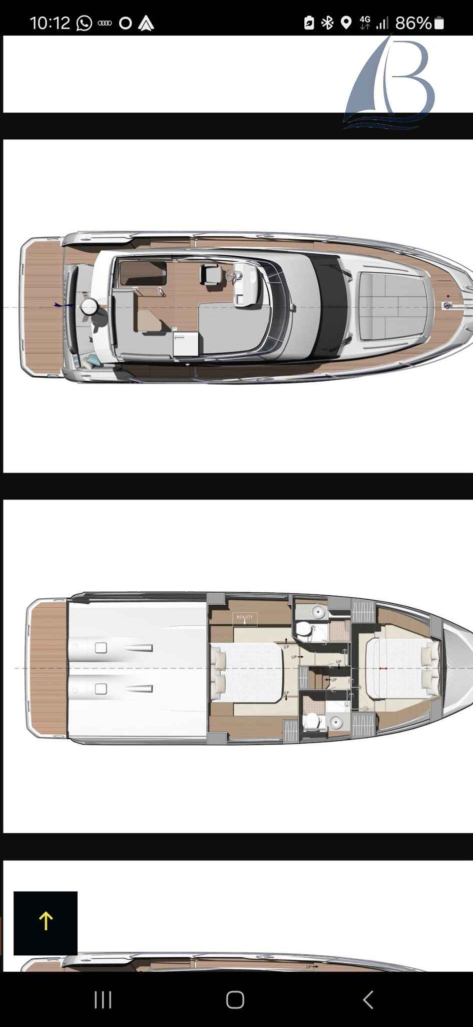 Motorboot Jeanneau Prestige 420 Fly