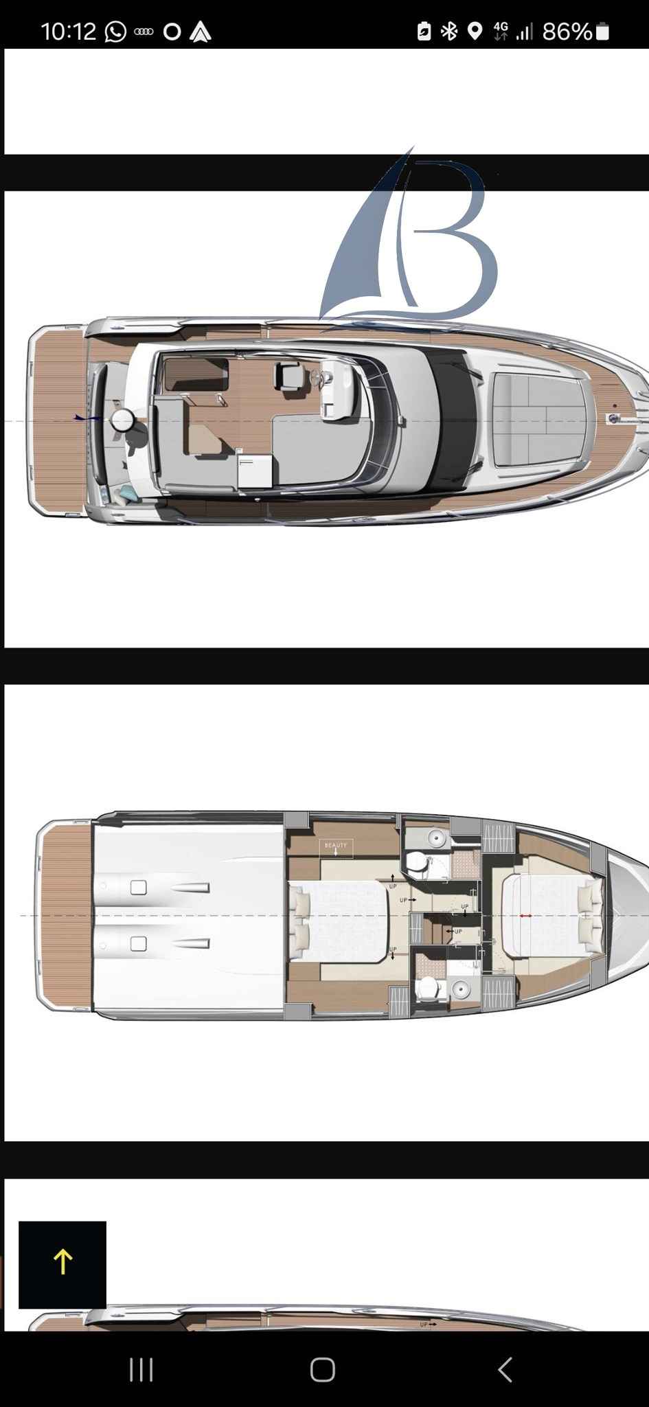 Motorboot Jeanneau Prestige 420 Fly