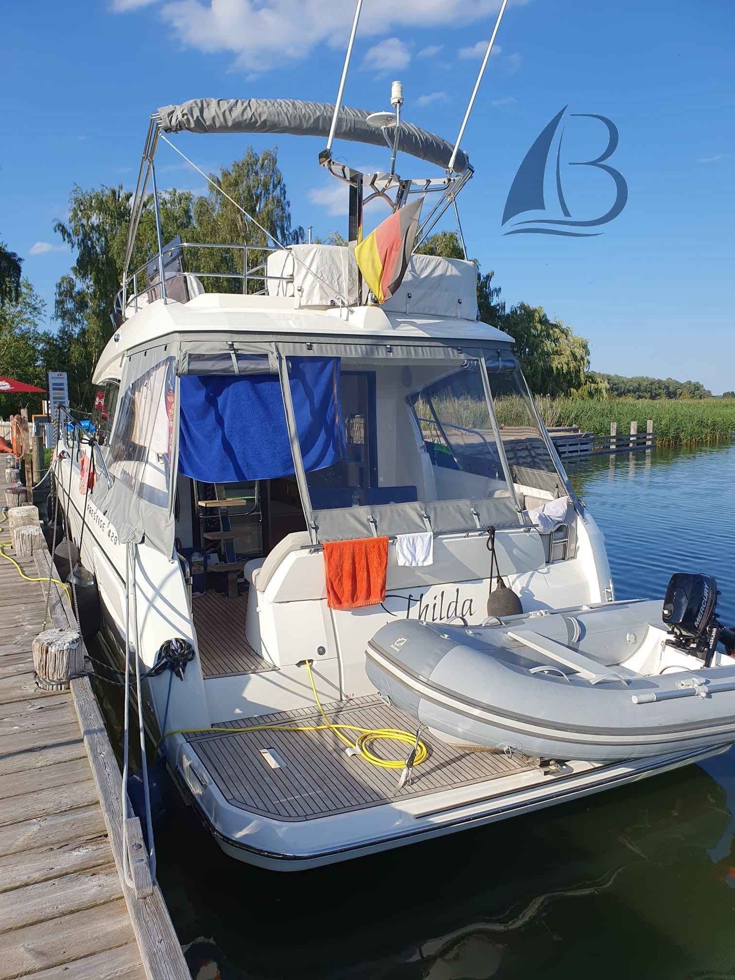 Motorboot Jeanneau Prestige 420 Fly