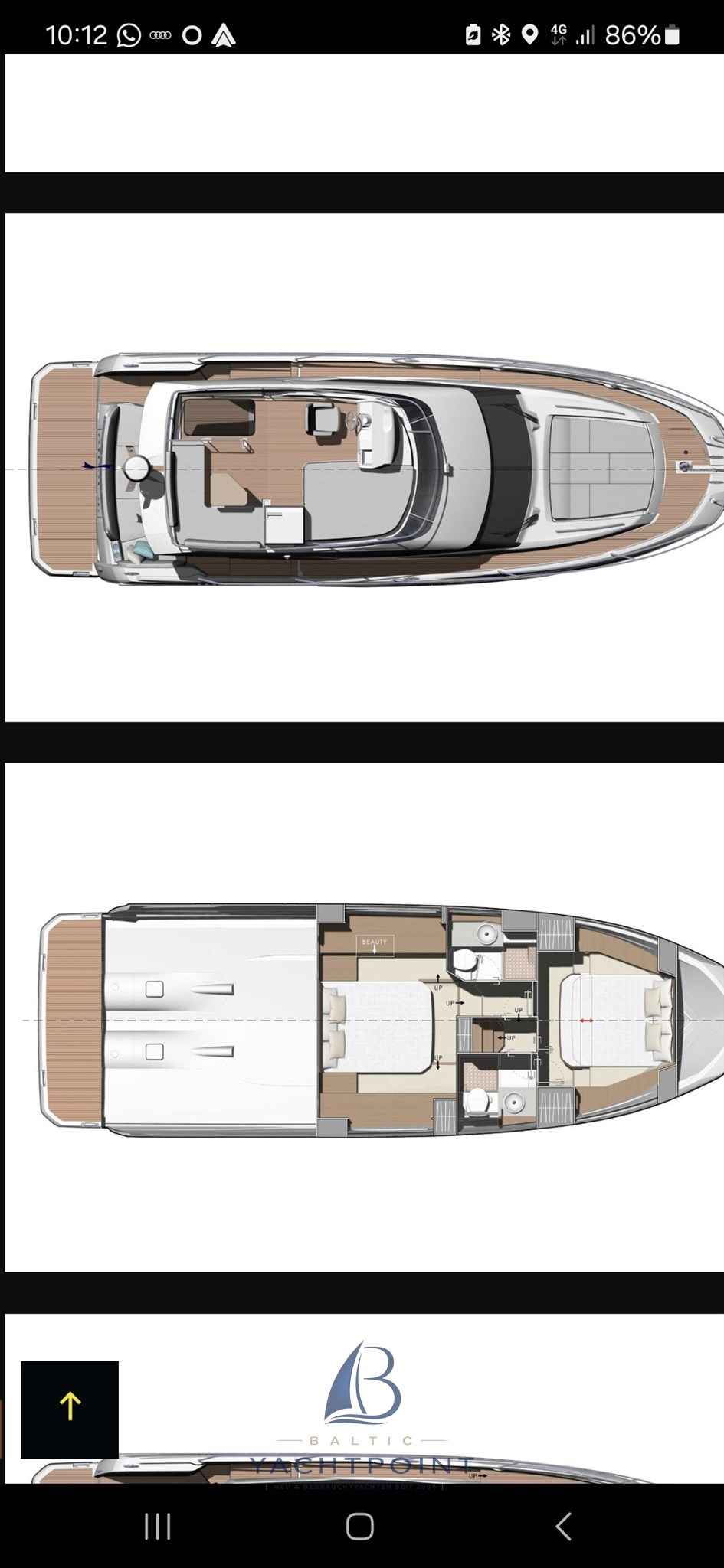 Motorboot Jeanneau Prestige 420 Fly