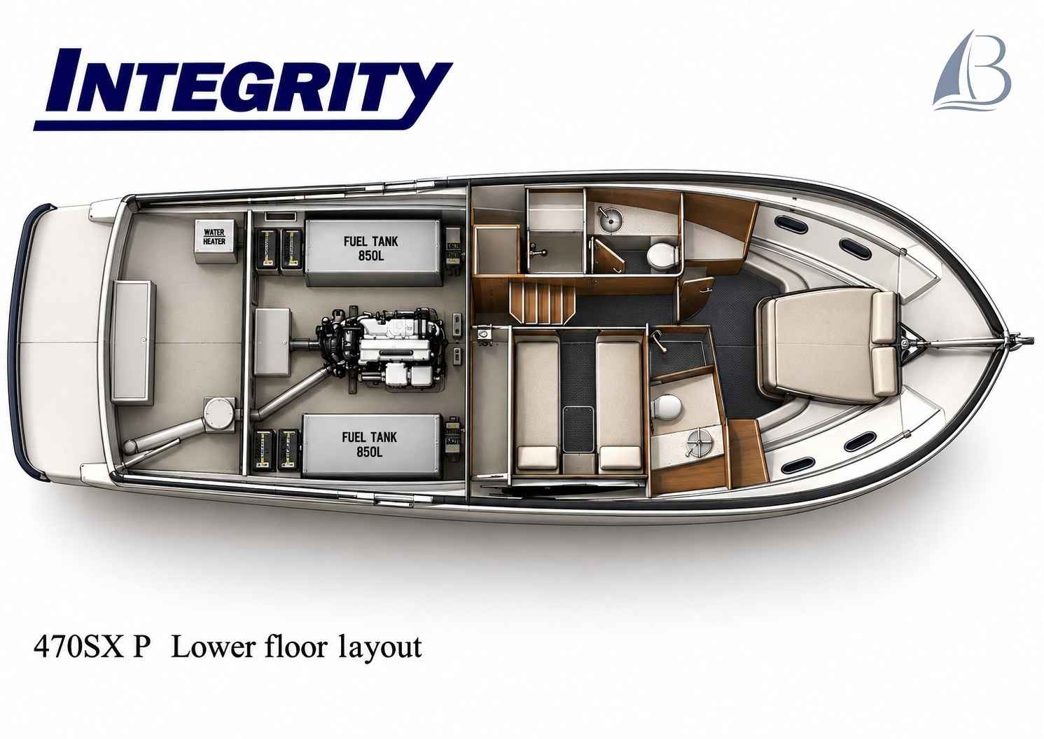 Motorboot Baltic Integrity 470 Sx