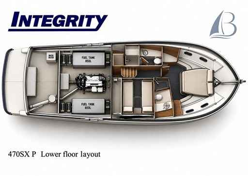 Motorboot Baltic Integrity 470 Sx