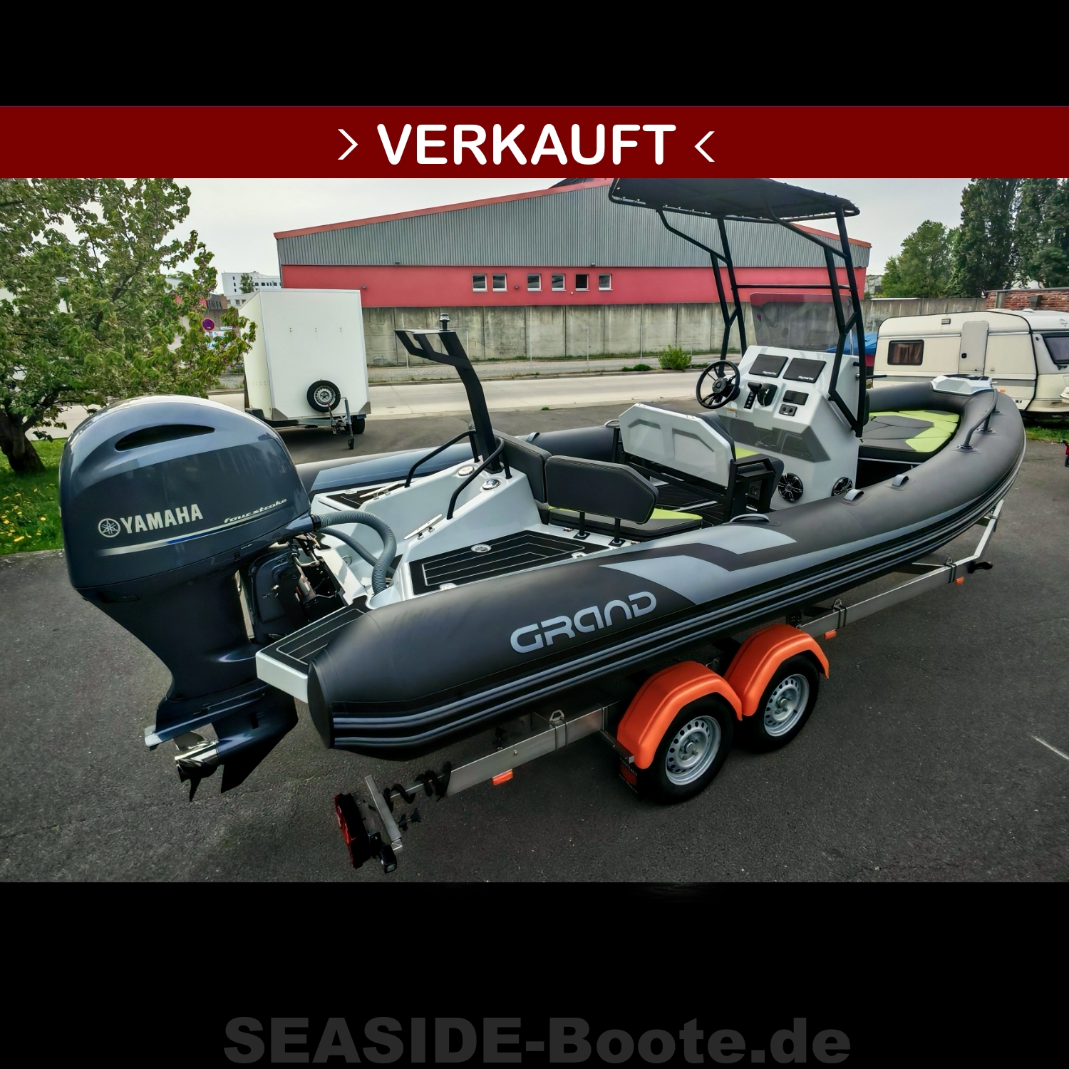 Motorboot GRAND Drive Line D600 LUX