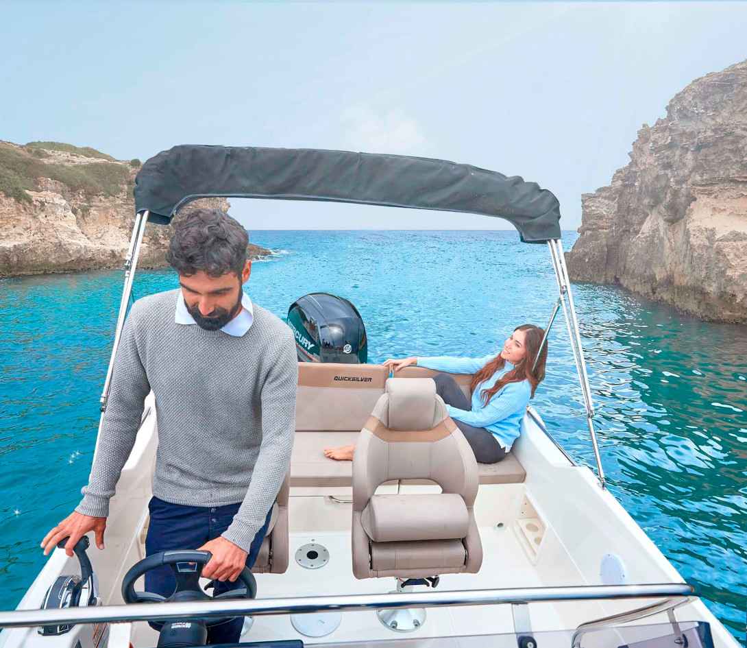 Motorboot Quicksilver Activ 605 Sundeck