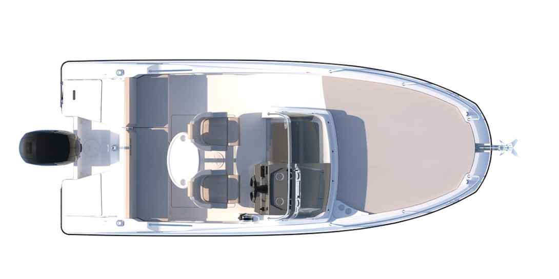 Motorboot Quicksilver Activ 605 Sundeck