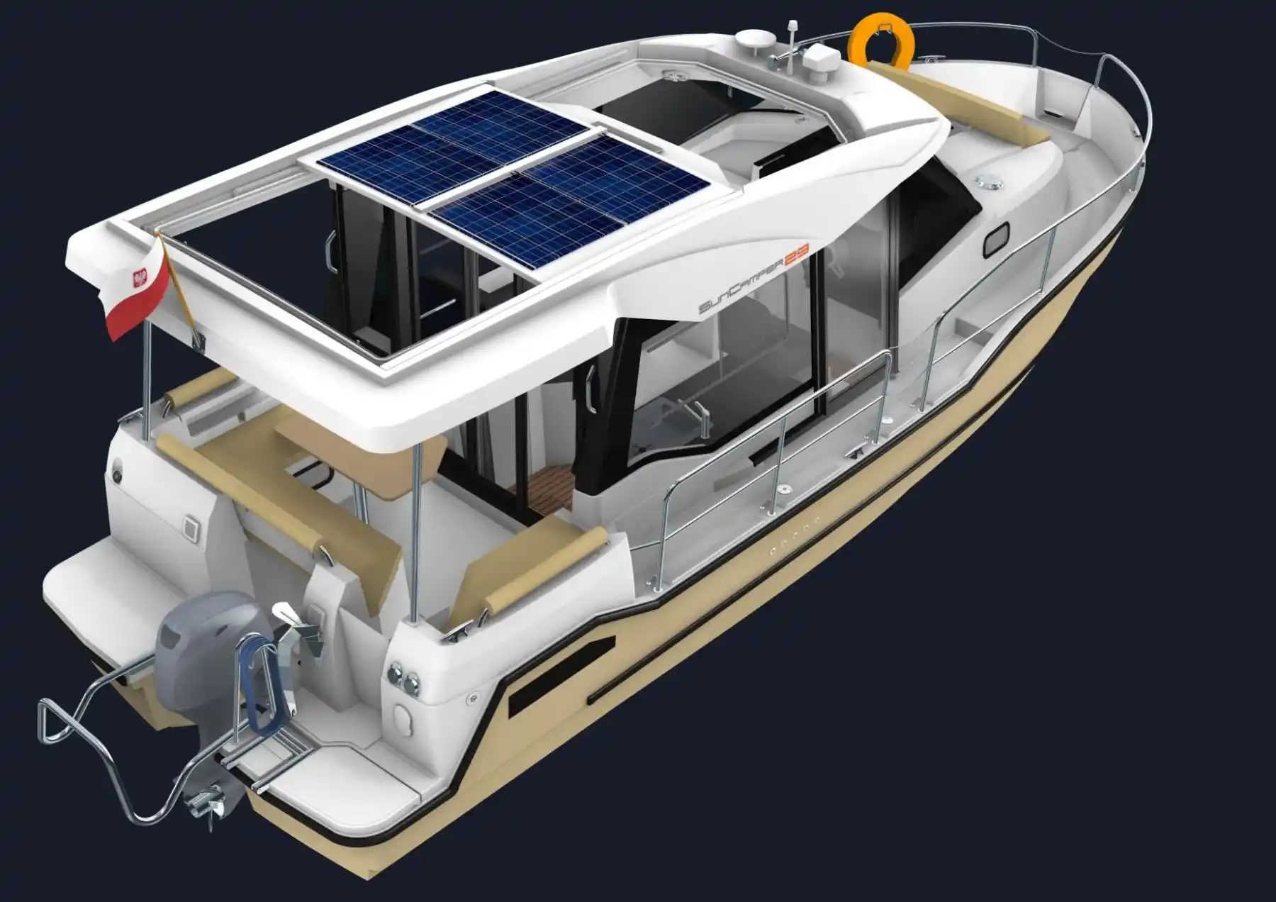 Motorboot IMPOL Yacht & Bootshandel SunCamper 29