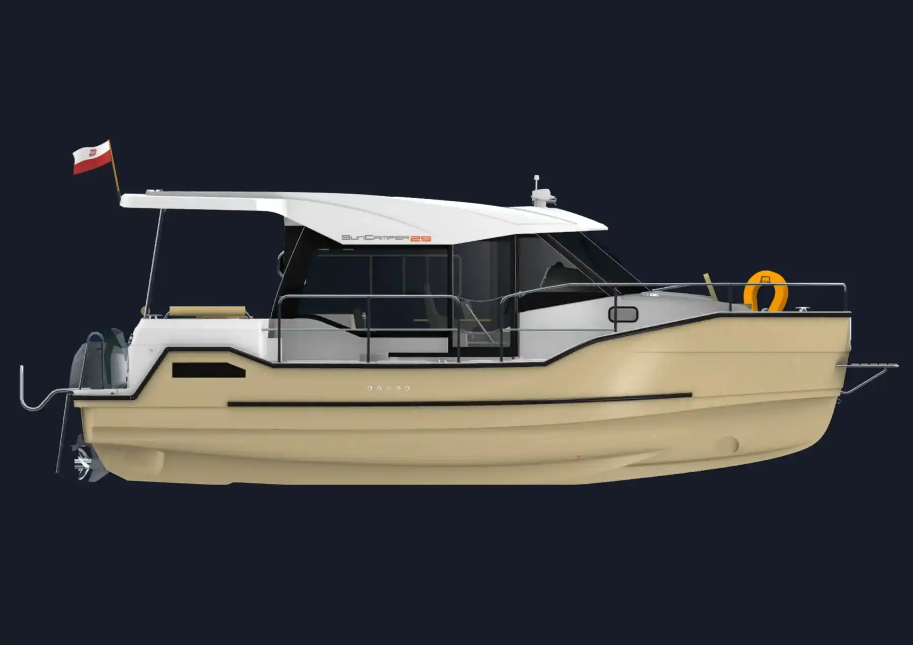 Motorboot IMPOL Yacht & Bootshandel SunCamper 29