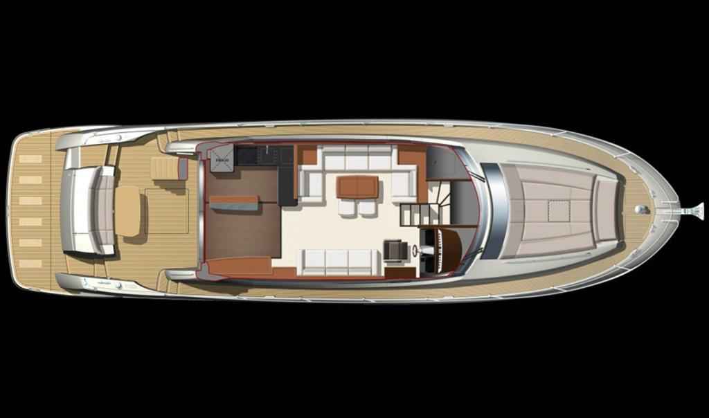 Motorboot Prestige 620 S (SportFly)
