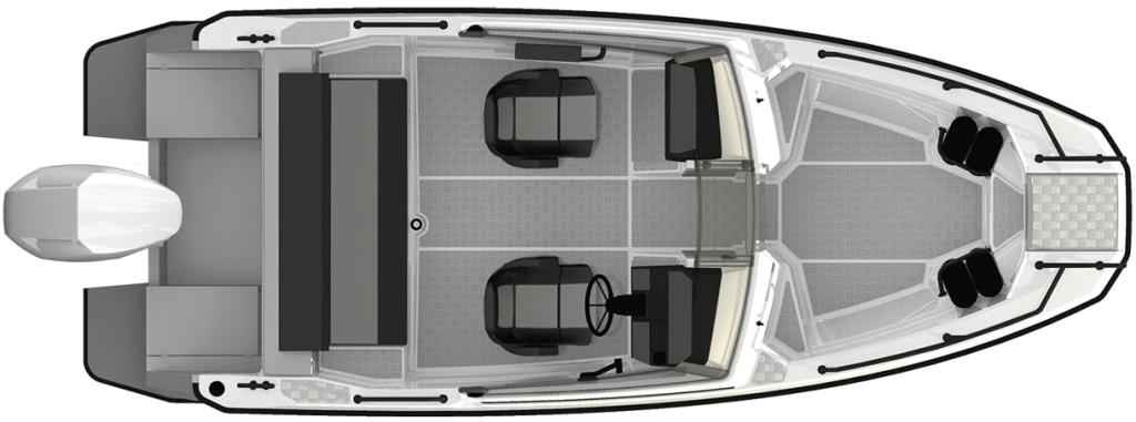 Motorboot Finnmaster HUSKY R6 VMAX