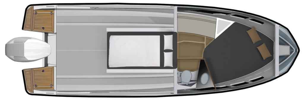 Motorboot Finnmaster T8