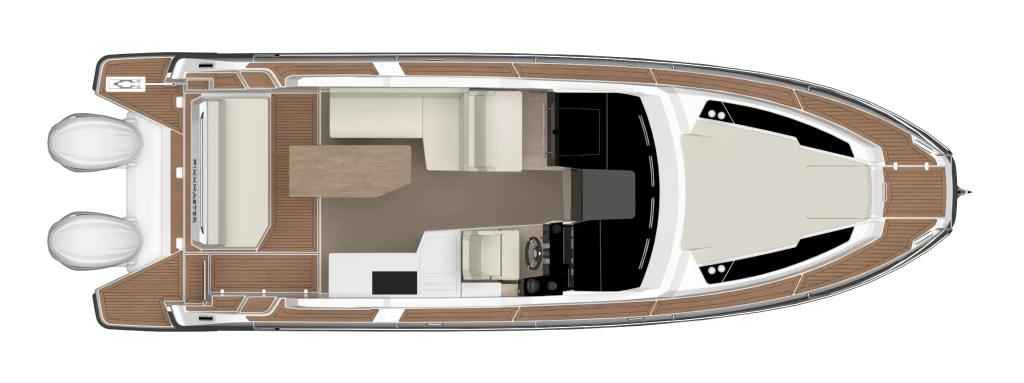 Motorboot Grandezza 30 OB OUTBOARD