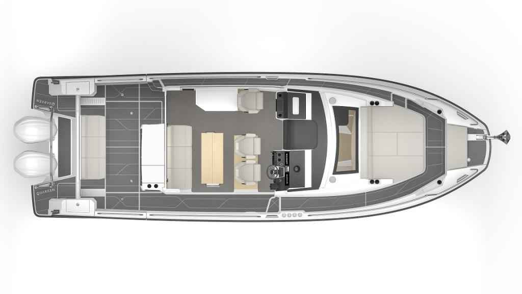 Motorboot Quarken 35 Cabin Tourer