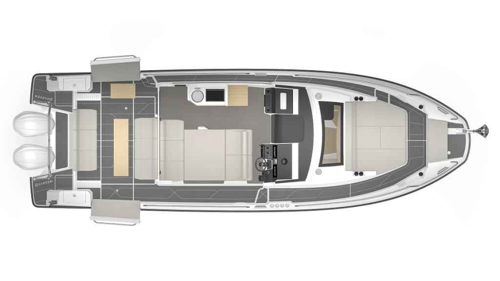 Motorboot Quarken 35 Cabin Tourer