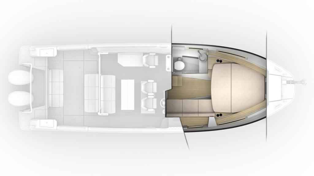 Motorboot Quarken 35 Cabin Tourer