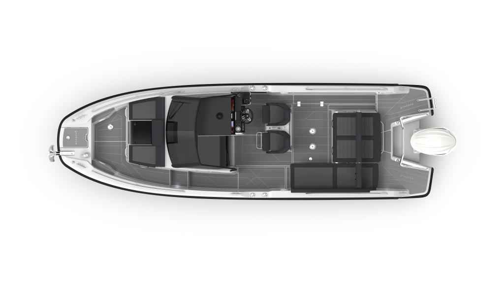 Motorboot Quarken 27 T-Top